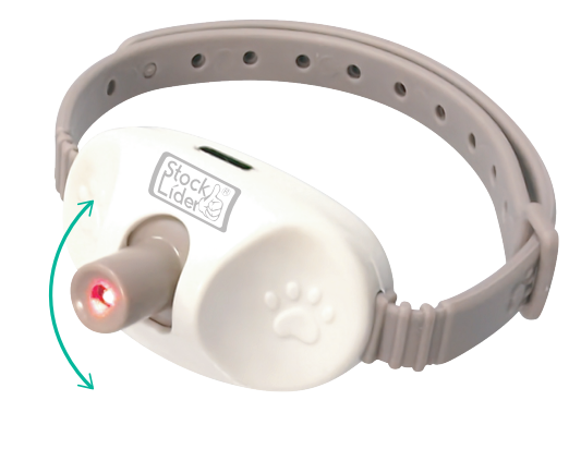 Collar de juego láser para mascotas