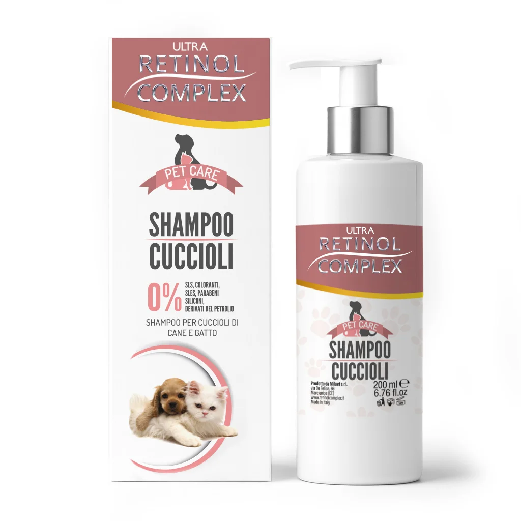 Champú suave para cachorros 200 ml