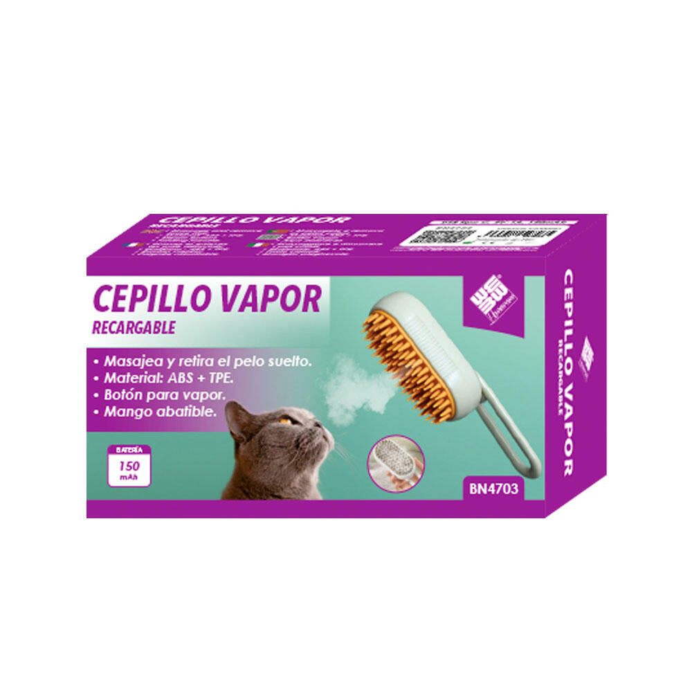 Cepillo de vapor para mascotas (pack de 2)