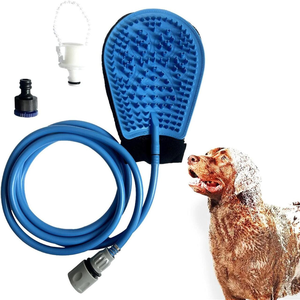 Guante de baño y masaje para mascotas
