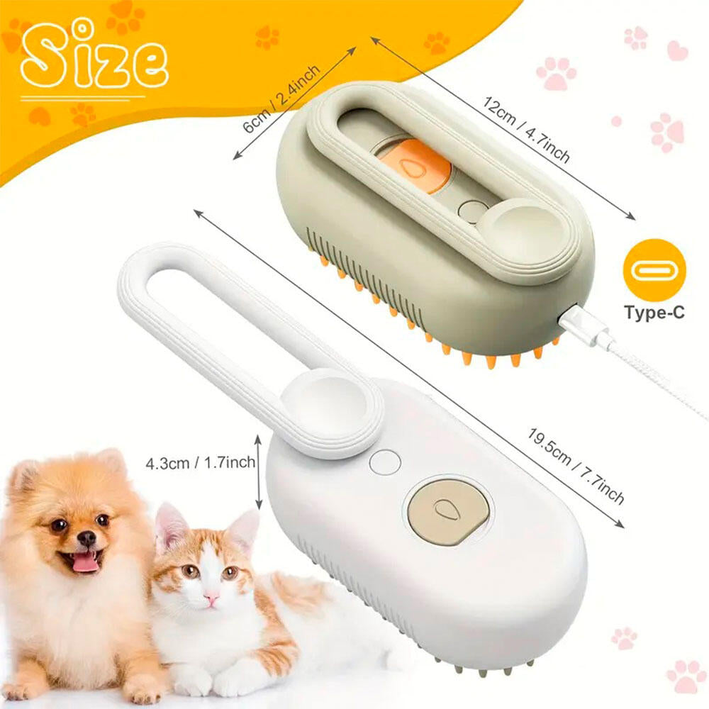 Cepillo de vapor para mascotas (pack de 2)
