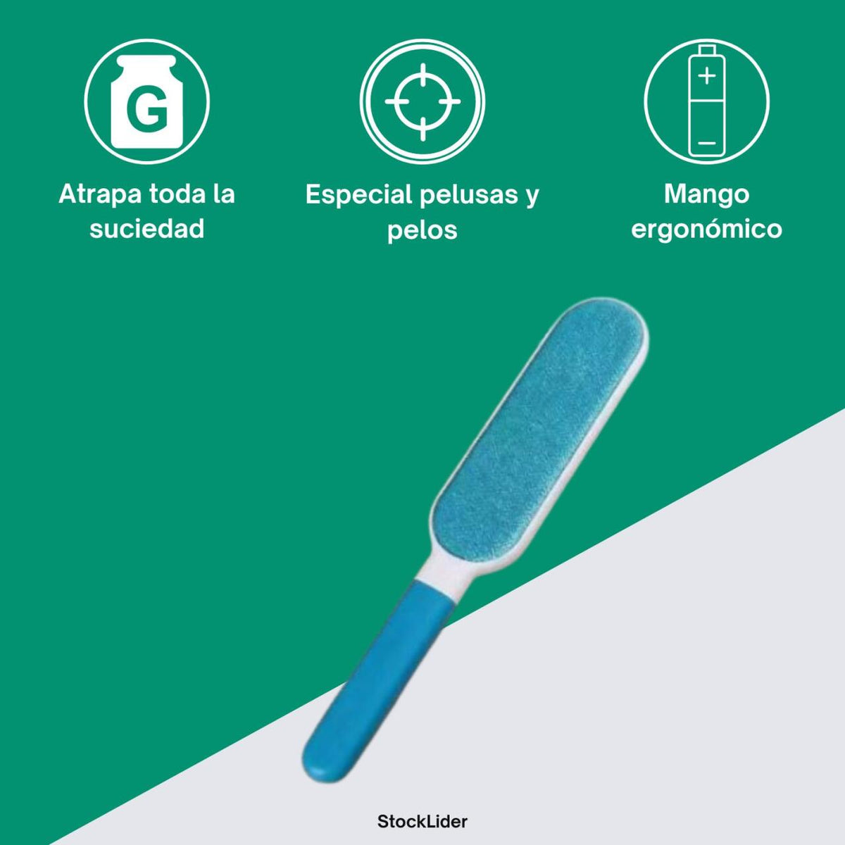 Pack cepillo para mascotas + quitapelusas